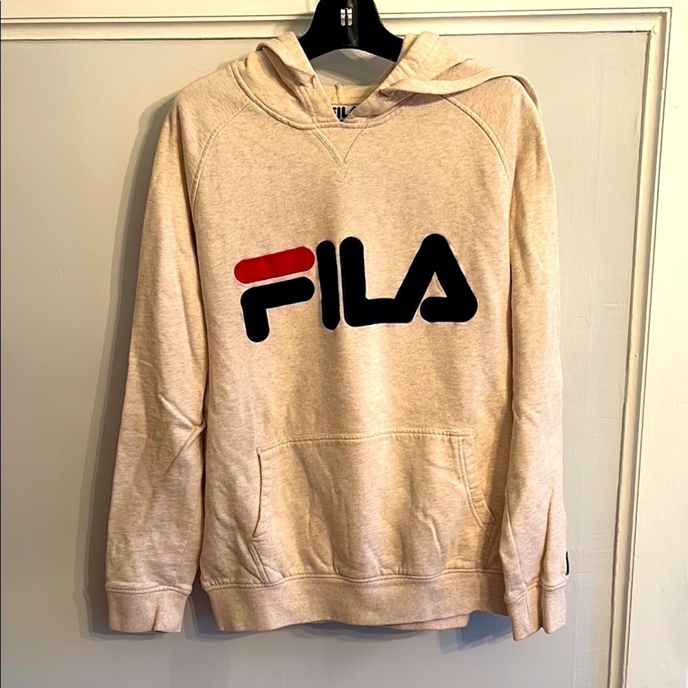 Fila Beige Hoodie for Men